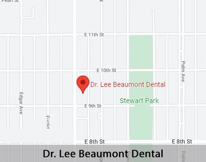 Map image for What to Expect When Getting Dentures in Beaumont, CA